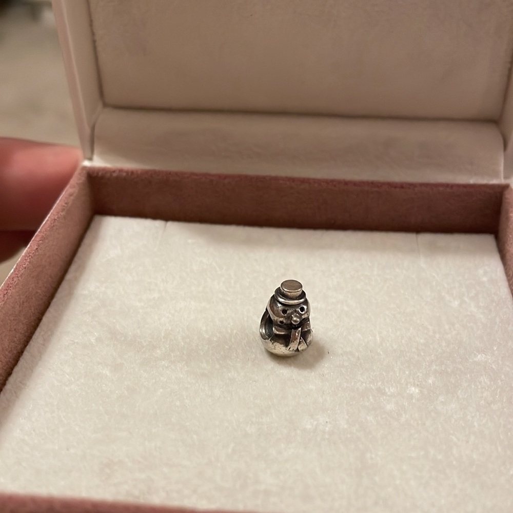 PANDORA CHARM • SNOWMAN
